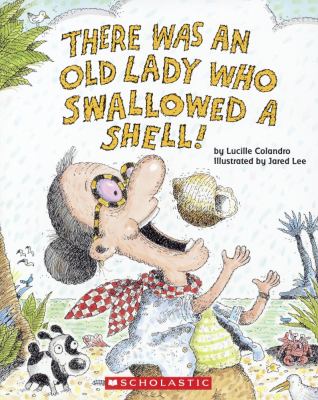There was an old lady who swallowed a shell! 